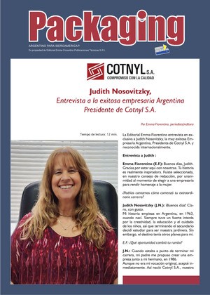 Judith Nosovitzky,
Entrevista a la exitosa empresaria Argentina
Presidente de Cotnyl S.A.